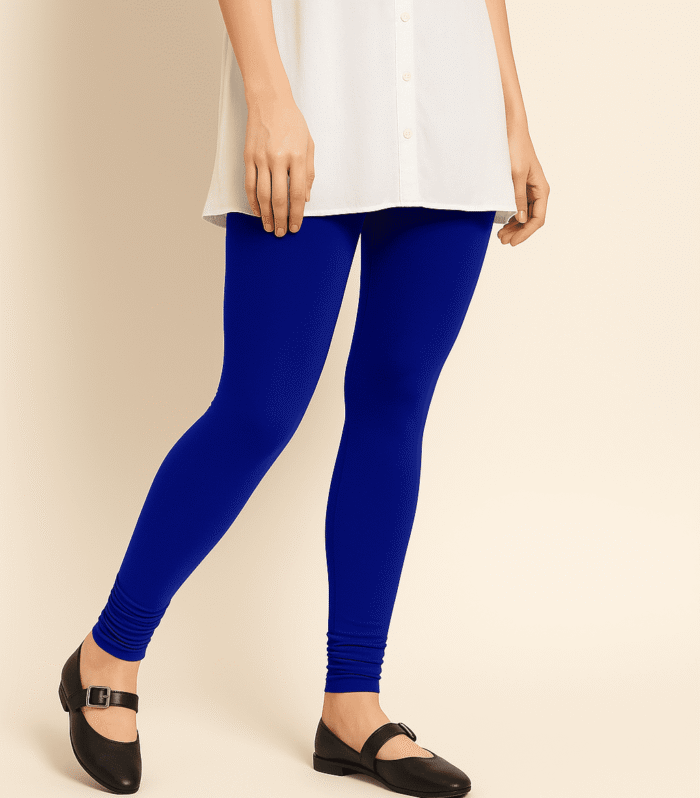 Blue Coloer Leggings