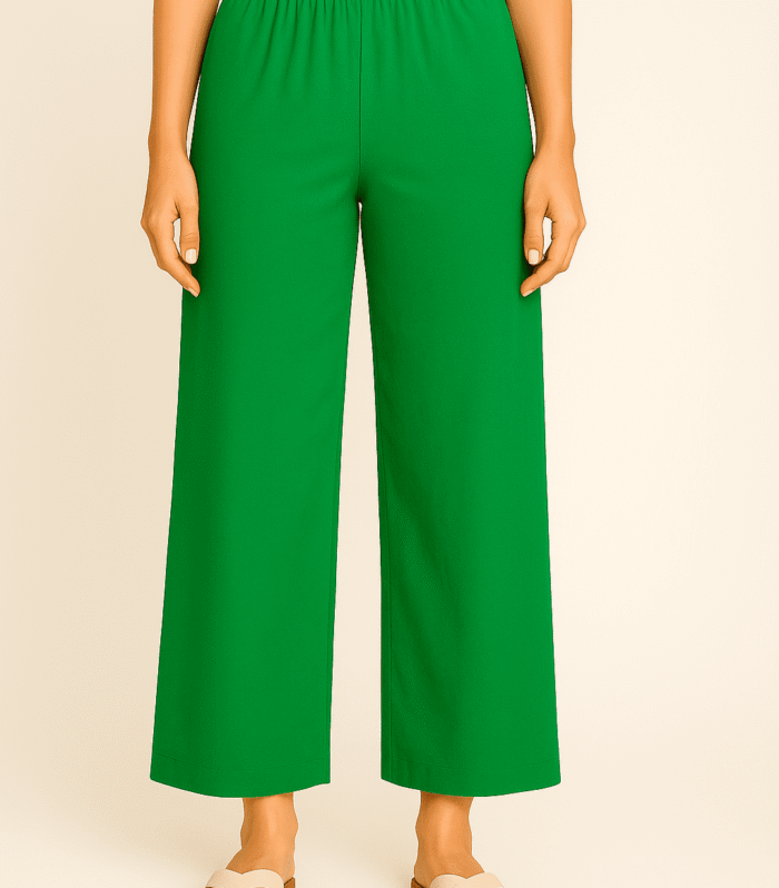 No.i Green Palazzo Pants