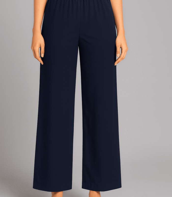 Daily Wear Navy Blue Palazzo Pants