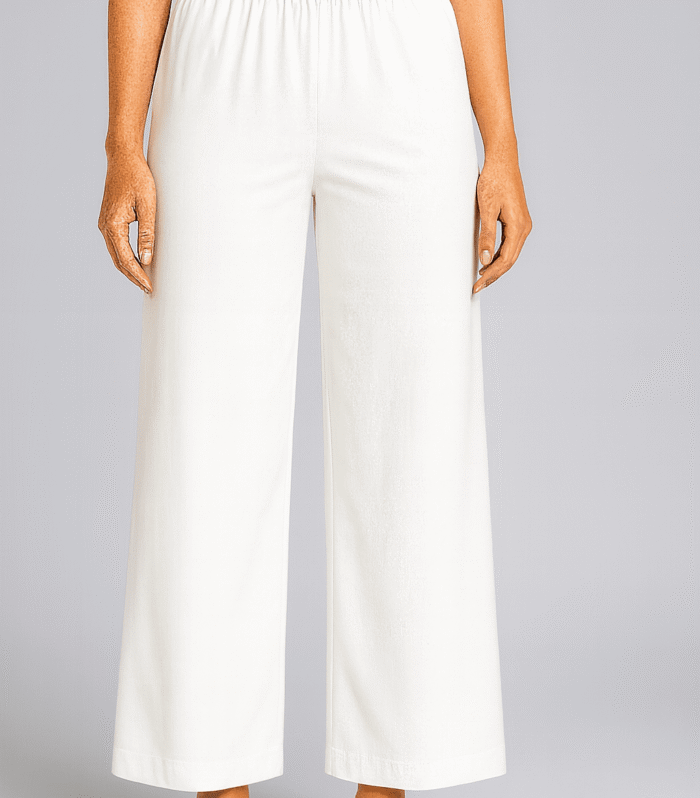 White Color Palazzo Pants