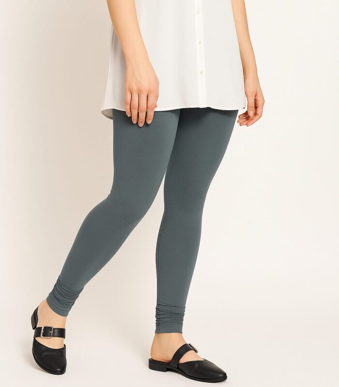 Slate grey leggings for women
