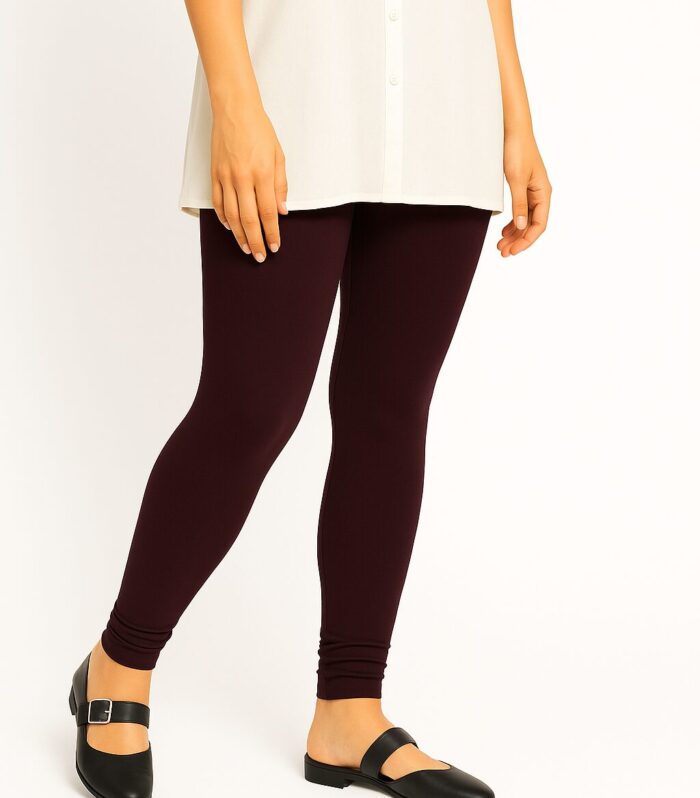 Dark Wine leggings for women