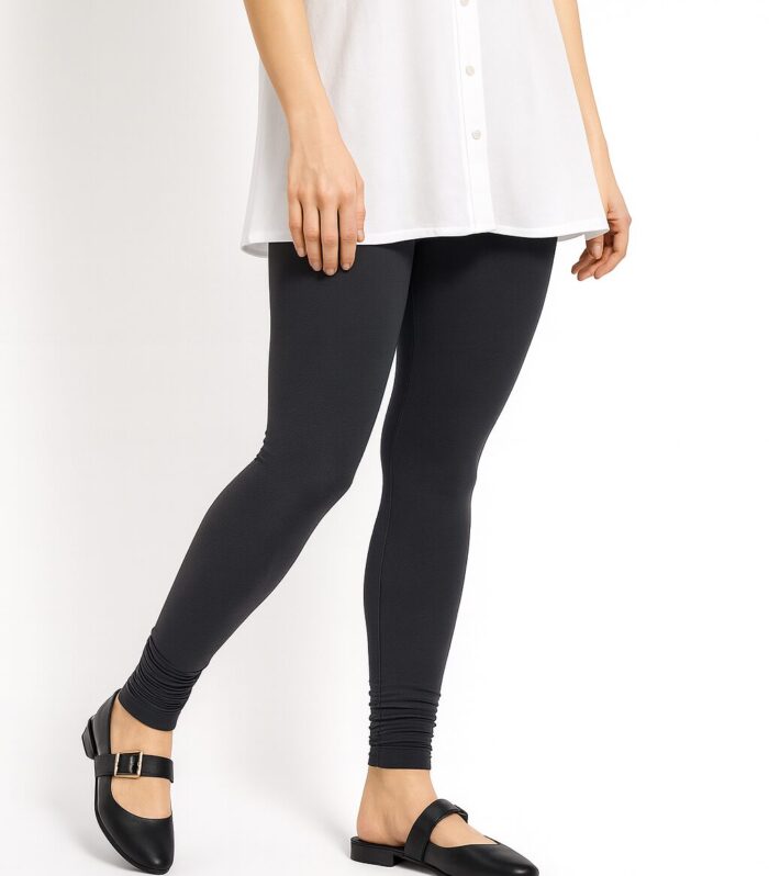 Graphite grey leggings for women