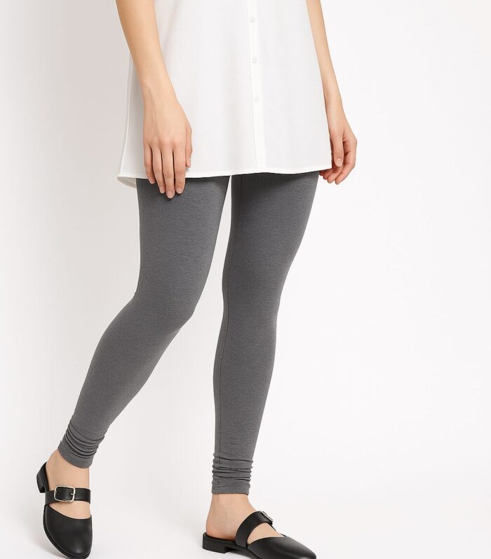 Charcoal grey leggings for women