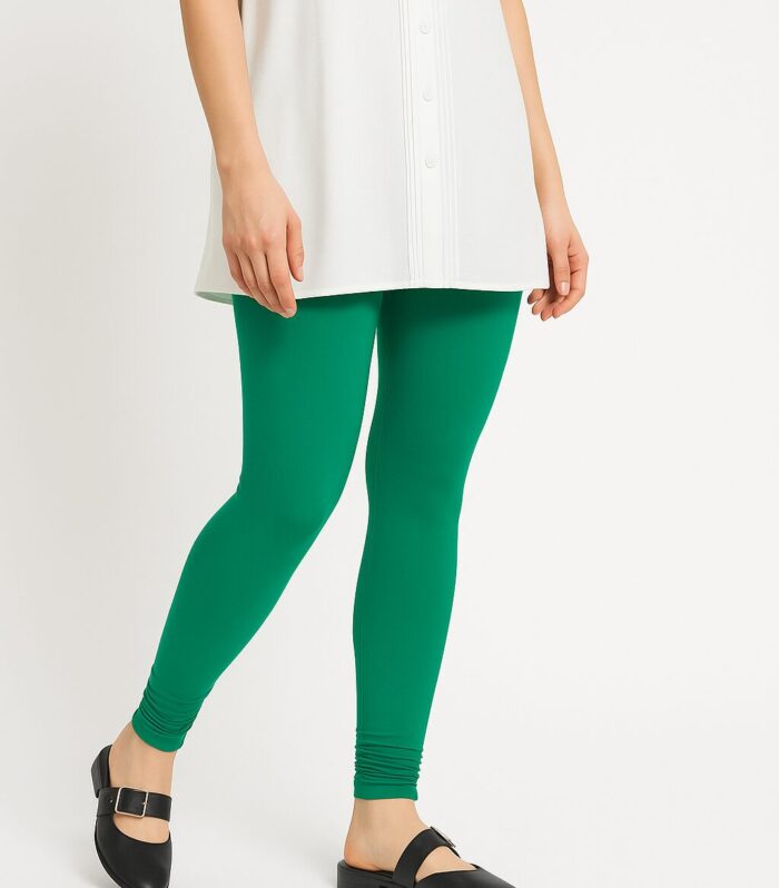 Mint green leggings for women