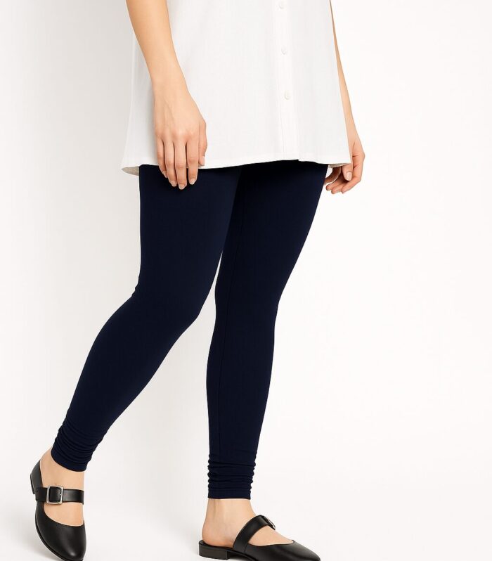 Navy blue leggings for women