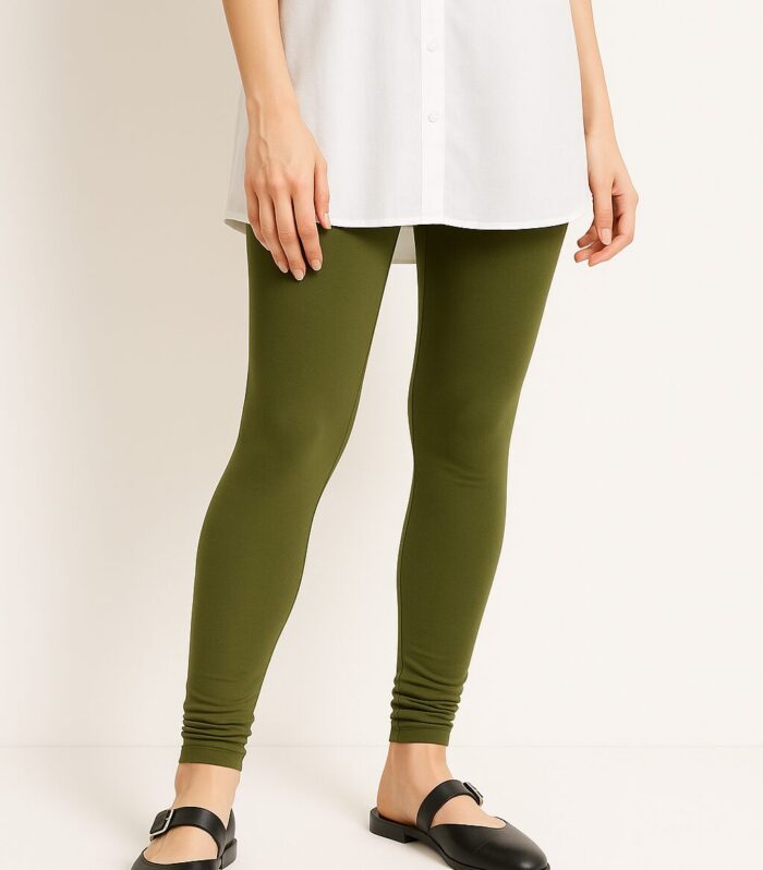 Army Green leggings for women