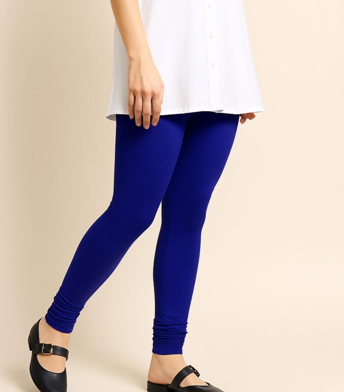 INK BLUE-cotton leggings