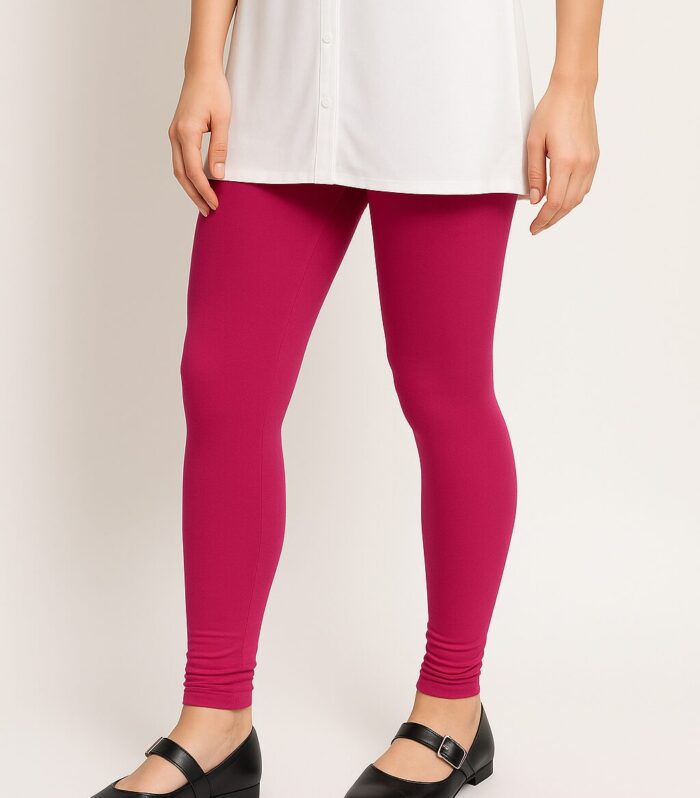 Hot pink leggings for women
